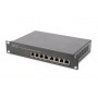 Digitus | 8-port Gigabit Ethernet PoE switch | DN-95317 | Unmanaged | Rackmountable | 10/100 Mbps (RJ-45) ports quantity | 1 Gbp - 2